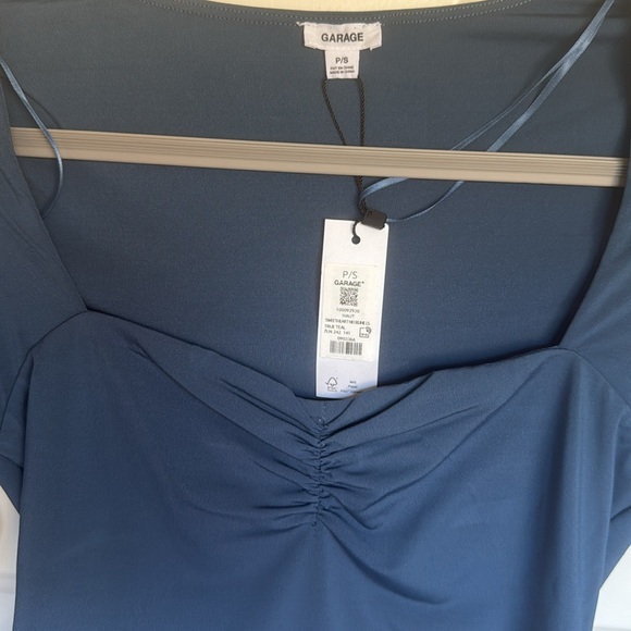 Garage Blue Long Sleeve Top - Picture 5 of 6